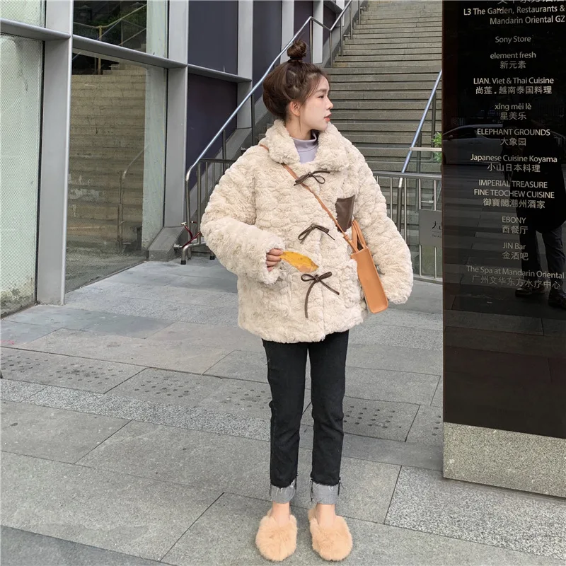 FNOCE women's Imitation lamb jackets Korean style fashion youth cute long sleeve plus velvet thickened warm slim coats jackets
FNOCE women's Imitation lamb jackets Korean style fashion youth cute long sleeve plus velvet thickened warm slim coats jackets