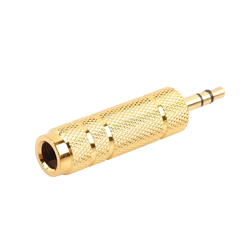 6.35mm Male Plug To 3.5mm Female Connector Earphone Amplifier Audio Adapter Microphone AUX 6.3 3.5 Mm Converter Accessories
6.35mm Male Plug To 3.5mm Female Connector Earphone Amplifier Audio Adapter Microphone AUX 6.3 3.5 Mm Converter Accessories