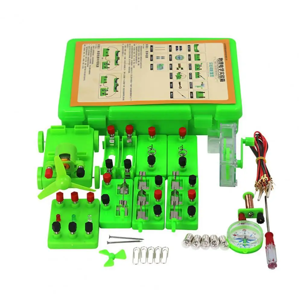 Circuit Learning Kit Challenging Connect Wires Chromed Metal Educational Physics Experiment Tool Puzzles Toy for Classroom
Circuit Learning Kit Challenging Connect Wires Chromed Metal Educational Physics Experiment Tool Puzzles Toy for Classroom