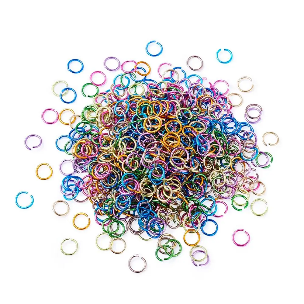 200g 6mm 8mm 10mm Mixed Color Aluminum Wire Open Jump Rings for Jewelry Findings Components DIY Necklace Bracelets
200g 6mm 8mm 10mm Mixed Color Aluminum Wire Open Jump Rings for Jewelry Findings Components DIY Necklace Bracelets