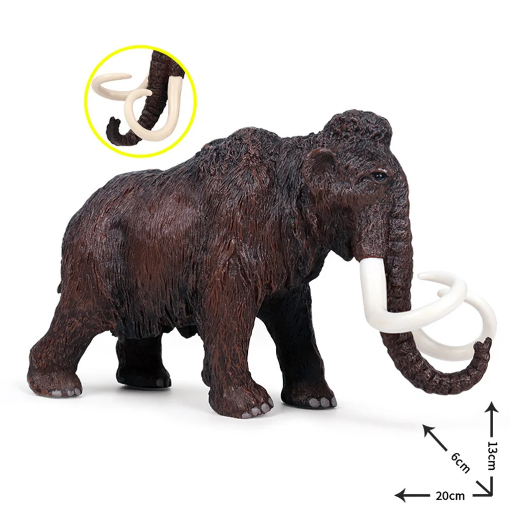 Simulation Mammoth Model Static Animal Model Elephant Decor for Children Kids Boy
Simulation Mammoth Model Static Animal Model Elephant Decor for Children Kids Boy