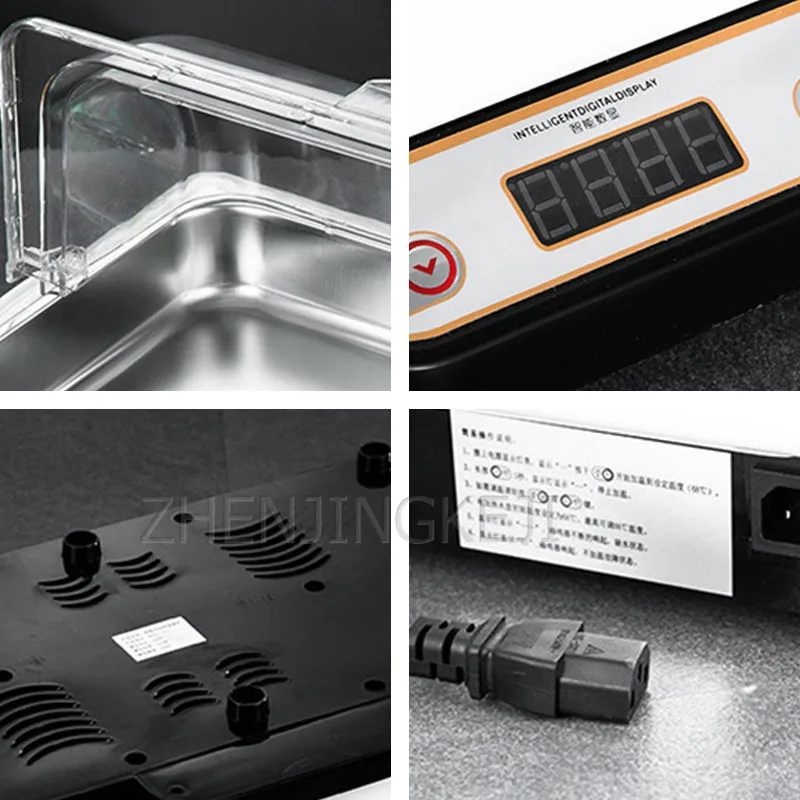 220V Stainless Steel Self-Service Stove Integrated Electric Heating Hotel Breakfast Stove half Clamshell Constant Temperature
220V Stainless Steel Self-Service Stove Integrated Electric Heating Hotel Breakfast Stove half Clamshell Constant Temperature