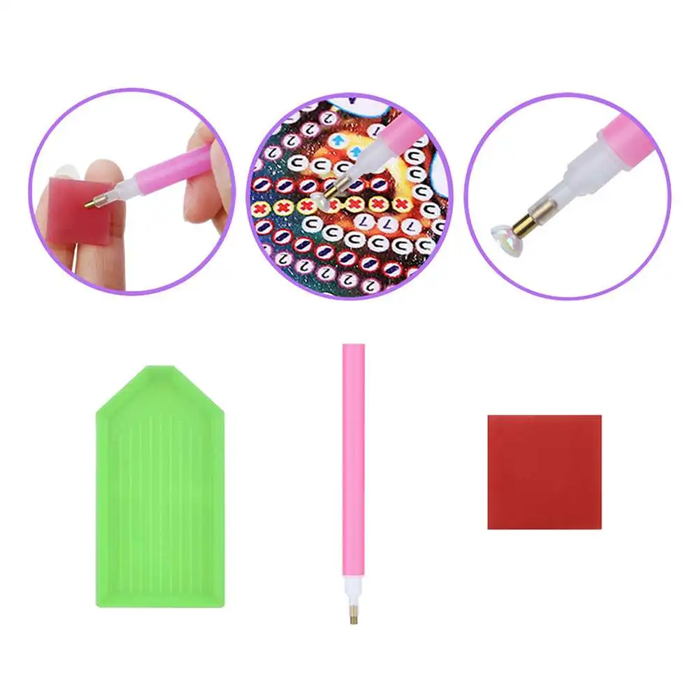 1 Set DIY 5D Luminous Special Shape Glow Diamond Painting for Home Decoration
1 Set DIY 5D Luminous Special Shape Glow Diamond Painting for Home Decoration