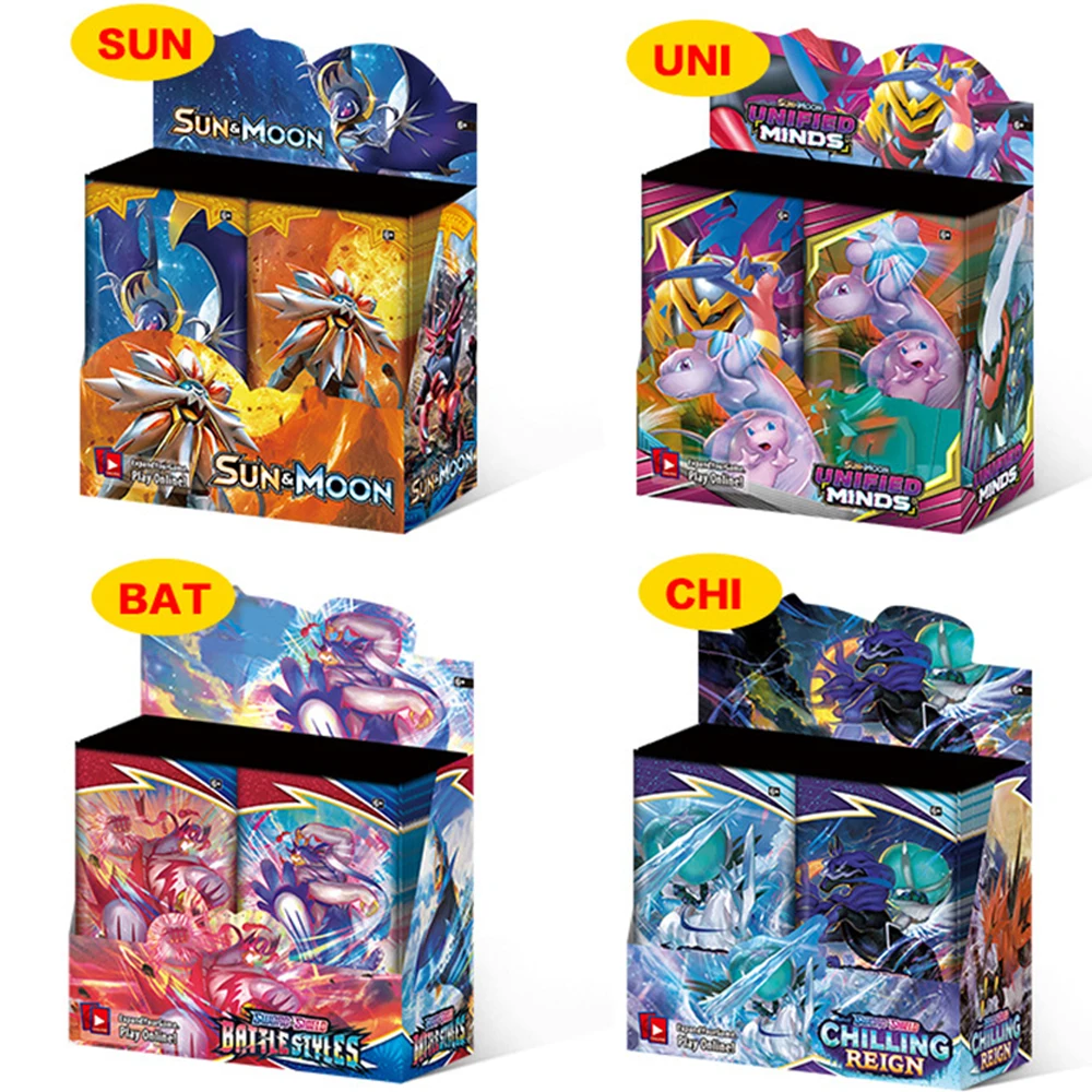 Pokemon Cards Newest GX EX V VMAX Mega Sword&Shield Sun&Moon English Trading Card Shining Game Christmas Gift
Pokemon Cards Newest GX EX V VMAX Mega Sword&Shield Sun&Moon English Trading Card Shining Game Christmas Gift