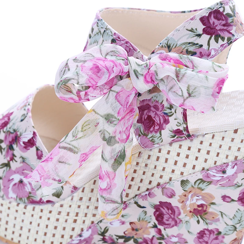 Fashion Women Sandals Summer Wedges Women's Sandals Platform Lace Belt Bow Flip Flops open toe high-heeled Women shoes Female
Fashion Women Sandals Summer Wedges Women's Sandals Platform Lace Belt Bow Flip Flops open toe high-heeled Women shoes Female
