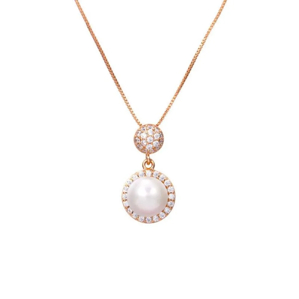 Fashion Rose Gold Plated Necklace Pearl Chokers Necklace with Shiny Rhinestone for Women Party Luxury Jewelry Gift A00290211 
Fashion Rose Gold Plated Necklace Pearl Chokers Necklace with Shiny Rhinestone for Women Party Luxury Jewelry Gift A00290211