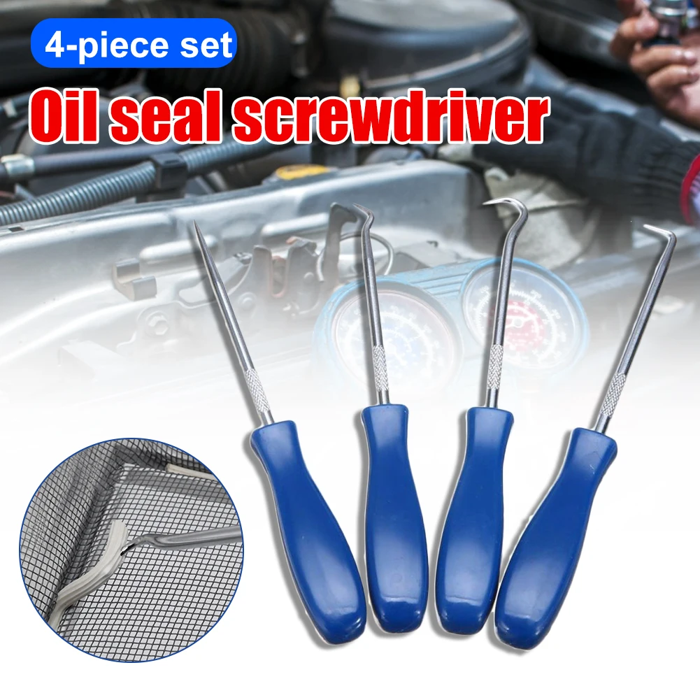 4Pcs 135mm Car Auto Vehicle Oil Seal Screwdrivers Set O-Ring Seal Gasket Puller Remover Pick Hooks Tools Car tools Wholesale
4Pcs 135mm Car Auto Vehicle Oil Seal Screwdrivers Set O-Ring Seal Gasket Puller Remover Pick Hooks Tools Car tools Wholesale