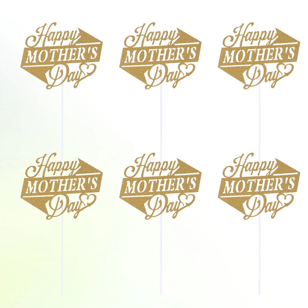 20pcs Happy Mothers Day Cake Toppers Party Cake Decoration Glitter Cupcake Picks Party Supplies
20pcs Happy Mothers Day Cake Toppers Party Cake Decoration Glitter Cupcake Picks Party Supplies