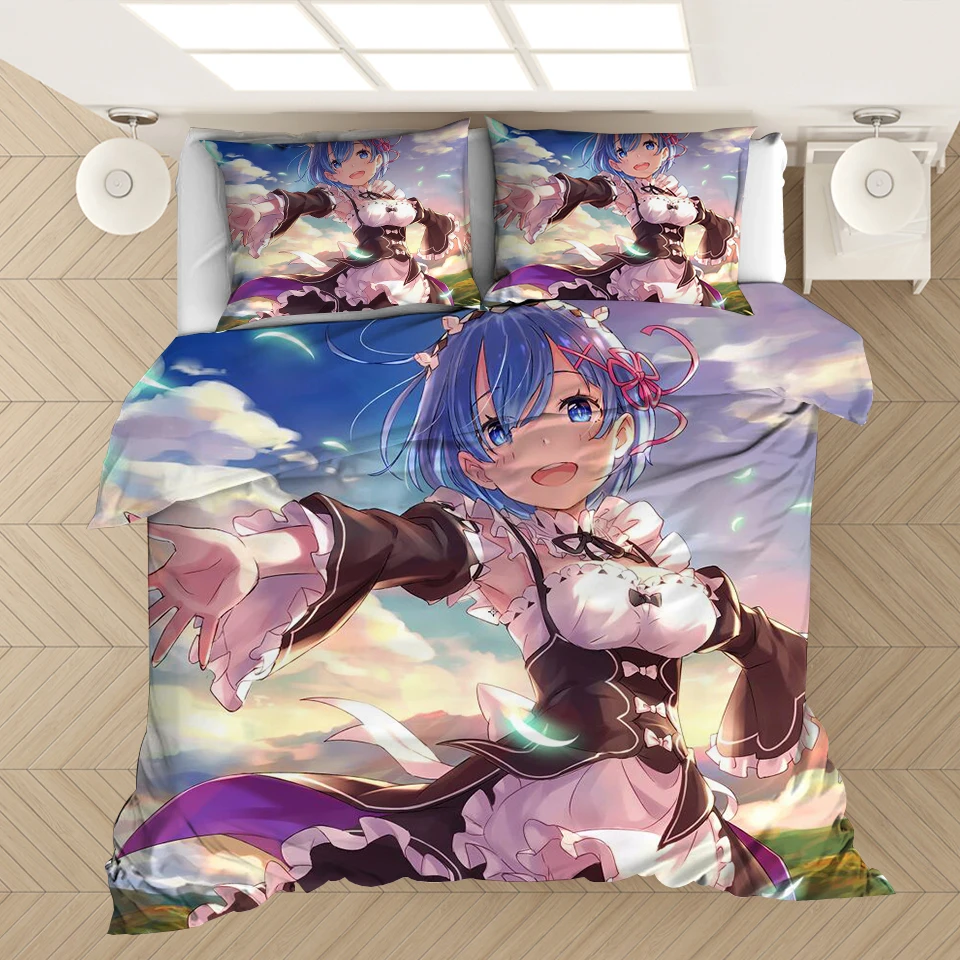 Re:Life In A Different World From Zero Printed Bedding Set Duvet Covers Pillowcases Comforter Bedding Set Bedclothes Bed Linen
Re:Life In A Different World From Zero Printed Bedding Set Duvet Covers Pillowcases Comforter Bedding Set Bedclothes Bed Linen