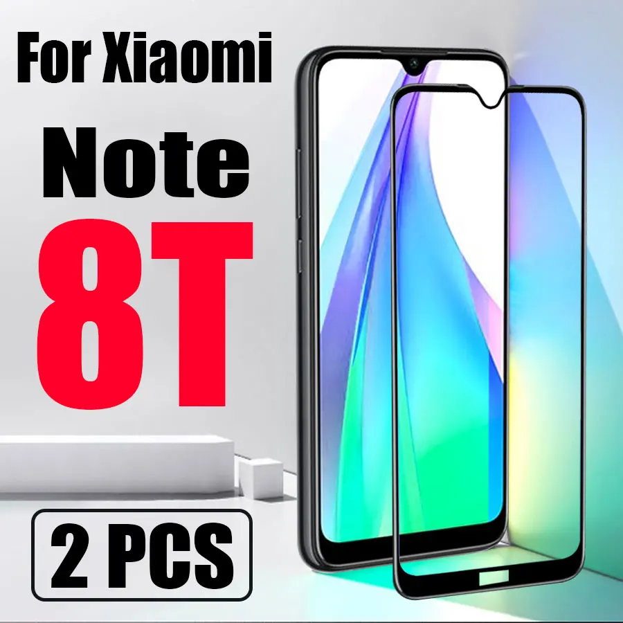 Защитное стекло для xiaomi redmi note 8t закаленное пленка xiomi note8t tremp red mi защита экрана от