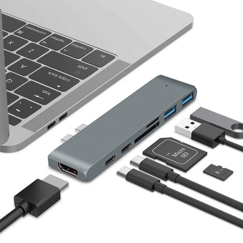 USB-концентратор Type-C/HDMI, 4K, Thunderbolt 3, USB 3,0, TF, SD, кардридер, USB C, PD, USB C, концентратор USB 3,1
USB-концентратор Type-C/HDMI, 4K, Thunderbolt 3, USB 3,0, TF, SD, кардридер, USB C, PD, USB C, концентратор USB 3,1