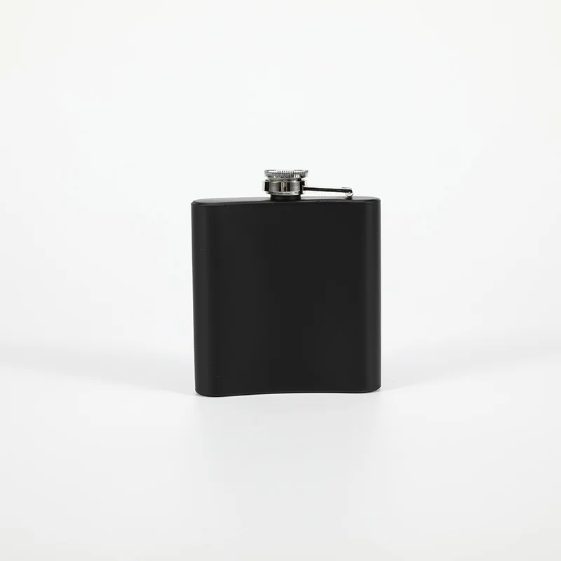 100pcs Matte Black 6oz Liquor Hip Flask Screw Cap, 100% Stainless Steel, Laser Welding, Personalized Logo Free WB3349
100pcs Matte Black 6oz Liquor Hip Flask Screw Cap, 100% Stainless Steel, Laser Welding, Personalized Logo Free WB3349