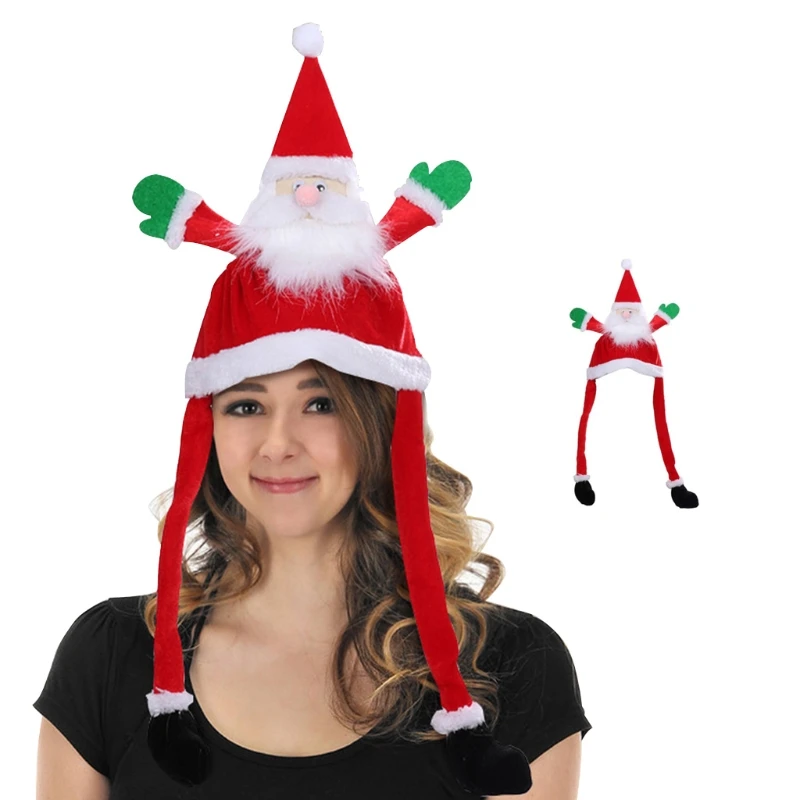 Забавная Рождественская шапка, головные уборы для вечерние, детские, взрослые, рождественские, новогодние праздничные принадлежности 87HA
Забавная Рождественская шапка, головные уборы для вечерние, детские, взрослые, рождественские, новогодние праздничные принадлежности 87HA