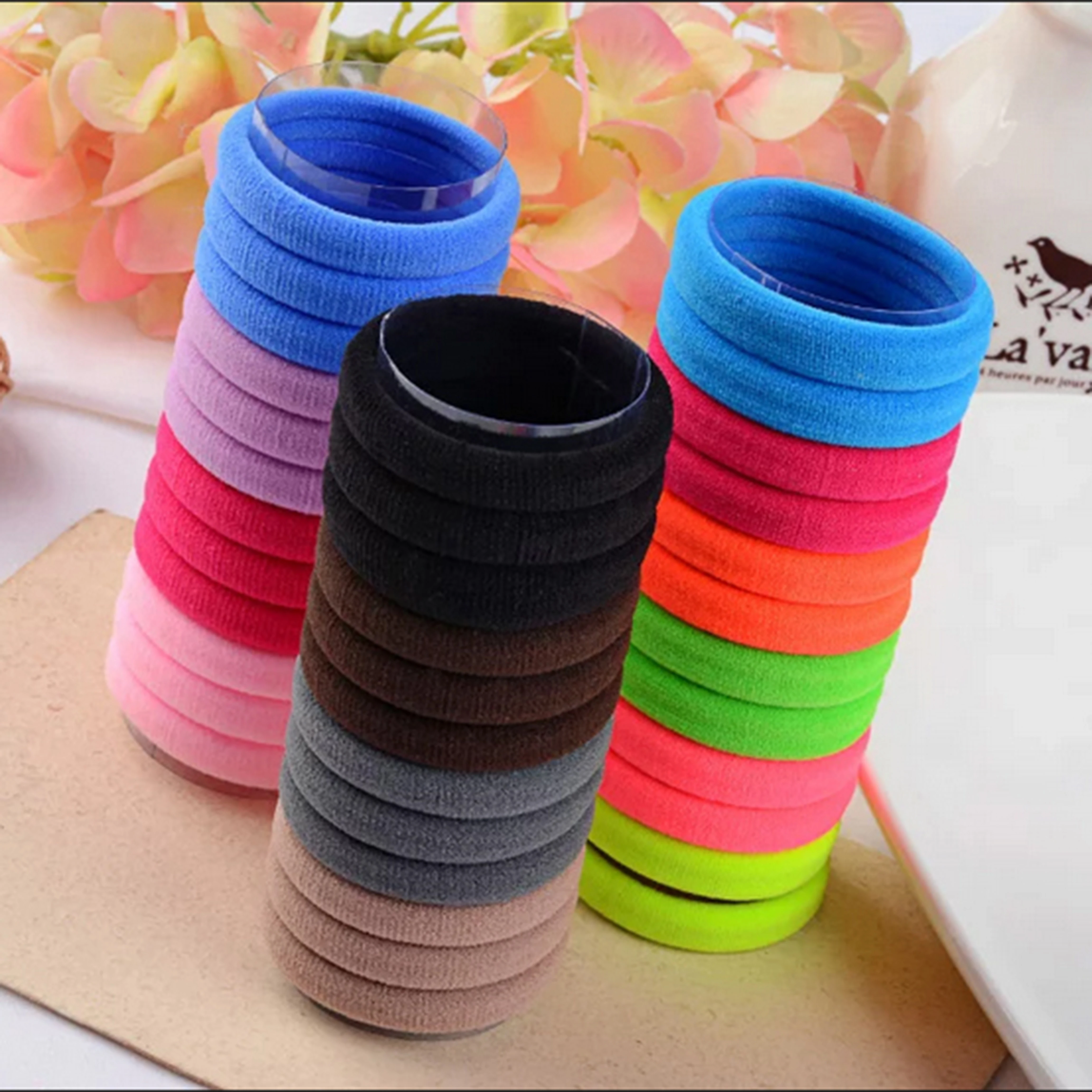 24pcs Girls Solid Color Big Rubber Band Ponytail Holder Gum Headwear Elastic Hair Bands Korean Girl Hair Accessories Ornaments
24pcs Girls Solid Color Big Rubber Band Ponytail Holder Gum Headwear Elastic Hair Bands Korean Girl Hair Accessories Ornaments