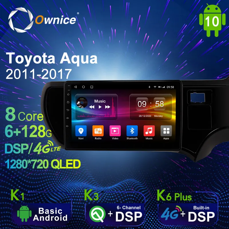 Автомагнитола 6G + 10,0G на Android 128 для Toyota Aqua 2011-2017, автомагнитола с GPS, 4G, LTE, головное устройство 1280*720 без DVD
Автомагнитола 6G + 10,0G на Android 128 для Toyota Aqua 2011-2017, автомагнитола с GPS, 4G, LTE, головное устройство 1280*720 без DVD