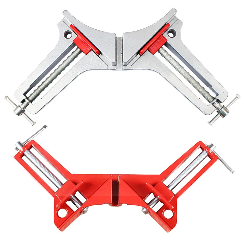 1PC Rugged 90 Degree Right Angle Clamp DIY Corner Clamps Aluminum Multifunction Locator Wood Working Right Angle Clamp
1PC Rugged 90 Degree Right Angle Clamp DIY Corner Clamps Aluminum Multifunction Locator Wood Working Right Angle Clamp