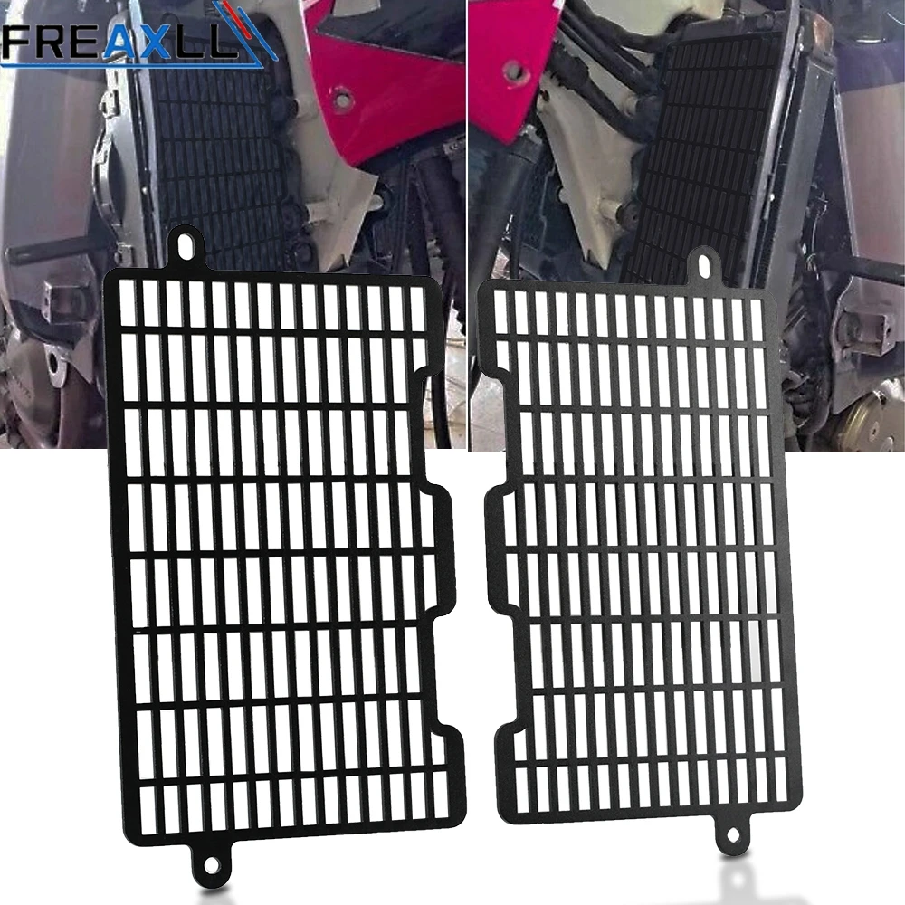 

For Honda XRV 650 Africa Twin RD03 1988 1989 Motorcycle Aluminum Radiator Grille Guard Cover XRV650 AfricaTwin Accessories