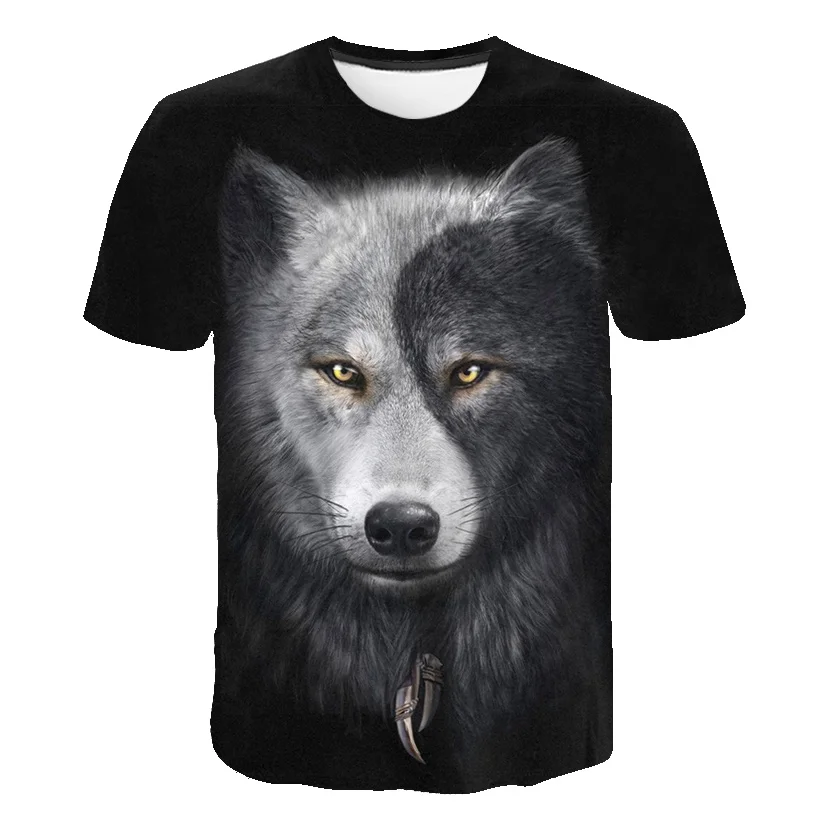 Boys Animal Cartoon T Shirts Kids Wolf 3D Polyester Short Sleeve Summer Tops Children Clothes Teens T-Shirt For Girls Baby Tees
Boys Animal Cartoon T Shirts Kids Wolf 3D Polyester Short Sleeve Summer Tops Children Clothes Teens T-Shirt For Girls Baby Tees