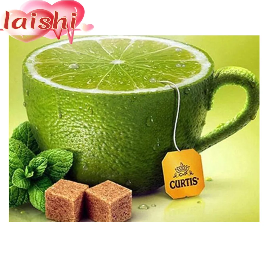 Full circle diamond painting Abstract lemon cup handmade diamond embroidery Cross stitch mosaic art kit home decoration pictures
Full circle diamond painting Abstract lemon cup handmade diamond embroidery Cross stitch mosaic art kit home decoration pictures