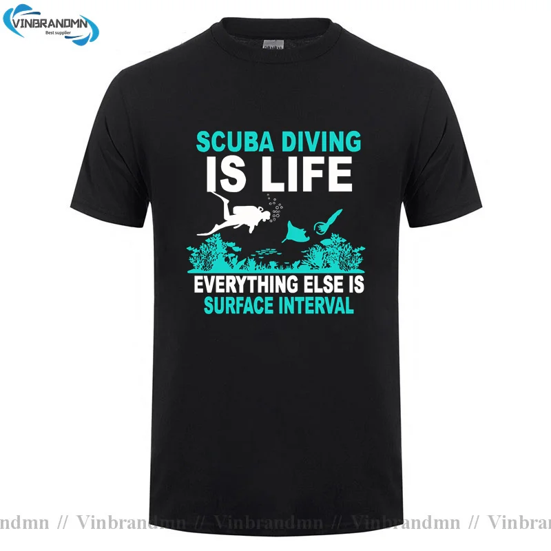 

Интересная Мужская футболка с изображением морского мира для подводного плавания и дайвинга, забавная Мужская футболка для дайвинга с цитатой «Все прочее» и интервалом между поверхностью, homm