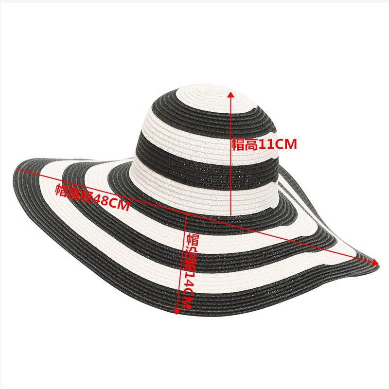 Women's Straw Hats Girls Outdoor Striped Patchwork Paper Sun Hats New Summer Adult Flap Large Brim Beach Cap Gorras Anti-UV
Women's Straw Hats Girls Outdoor Striped Patchwork Paper Sun Hats New Summer Adult Flap Large Brim Beach Cap Gorras Anti-UV