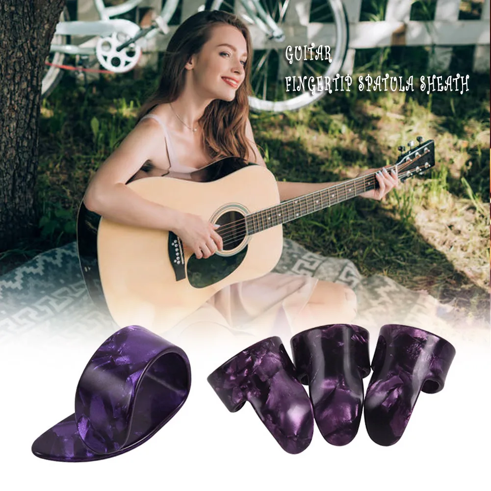 4pcs Thumb Finger Guitar Picks Celluloid Mediator Guitar Plectrums Picks Bass Acoustic Guitar Electric Guitar Accessories
4pcs Thumb Finger Guitar Picks Celluloid Mediator Guitar Plectrums Picks Bass Acoustic Guitar Electric Guitar Accessories