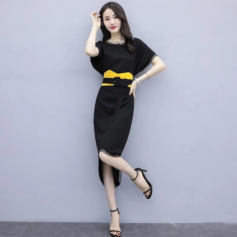 Шифоновое приталенное платье, Новинка лета 2021, темпераментная черная Облегающая Юбка До Колена с высокой талией в иностранном стиле
Шифоновое приталенное платье, Новинка лета 2021, темпераментная черная Облегающая Юбка До Колена с высокой талией в иностранном стиле