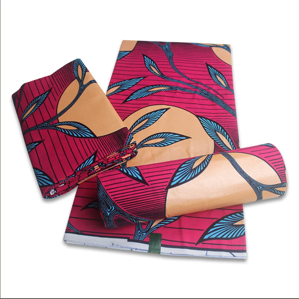 Hot Selling Bronzing Ankara Fabric African Wax Print Gold Printing Cotton Fabric Ghana Nigerian Pagne Batik Wax Materials YHT-9
Hot Selling Bronzing Ankara Fabric African Wax Print Gold Printing Cotton Fabric Ghana Nigerian Pagne Batik Wax Materials YHT-9