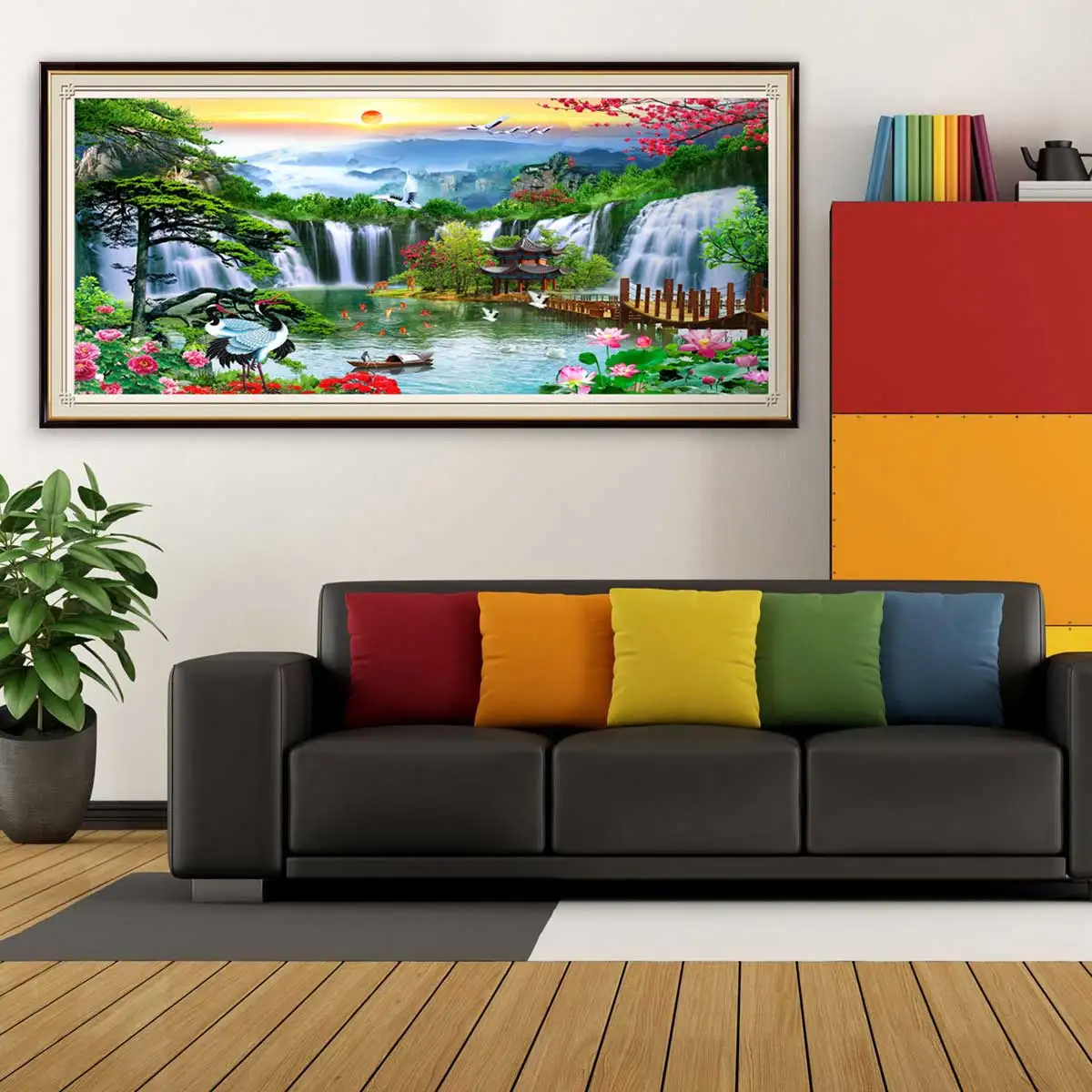Big Size 5D DIY Diamond Painting Waterfall Lake Full Round Drill Animals flower Diamond Embroidery Cross Stitch Home Decor Gift
Big Size 5D DIY Diamond Painting Waterfall Lake Full Round Drill Animals flower Diamond Embroidery Cross Stitch Home Decor Gift