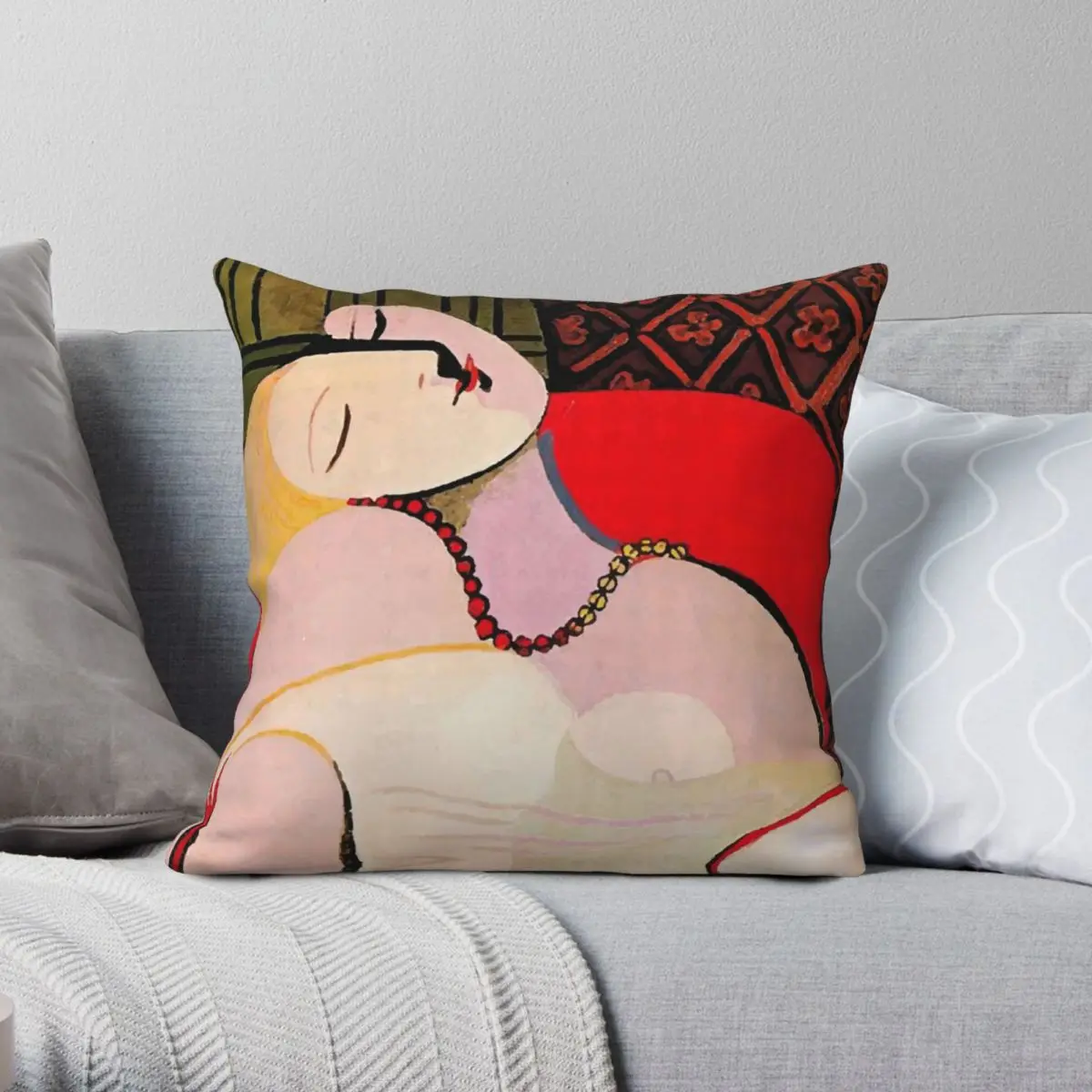 Чехол для подушки из полиэстера и льна с принтом на молнии
Чехол для подушки из полиэстера и льна с принтом на молнии