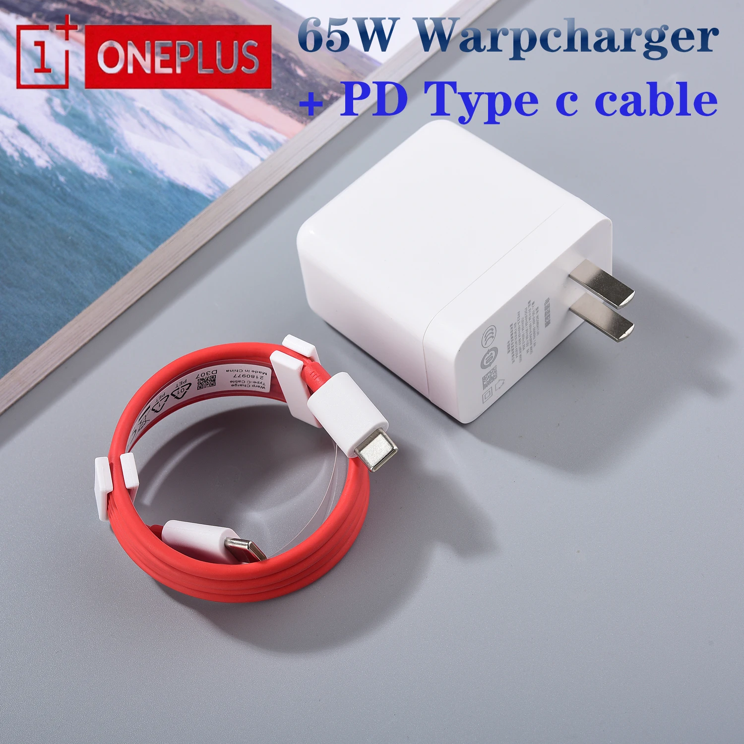

Новинка, оригинальное зарядное устройство Oneplus Warp 65 Вт, Сверхбыстрая зарядка, адаптер USB C к PD кабелю типа C для 1 + Nord LE N10 9 9R 9 8 Pro 8T 7T