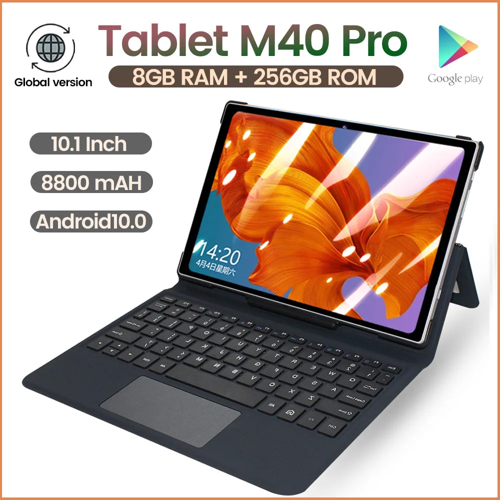 Global version Teclast M40 Pro Tablet 10 inch 8GB+256GB Ten Core Android 10.0 5G Network Dual Call Wifi Tablette PC (Brand New)
Global version Teclast M40 Pro Tablet 10 inch 8GB+256GB Ten Core Android 10.0 5G Network Dual Call Wifi Tablette PC (Brand New)