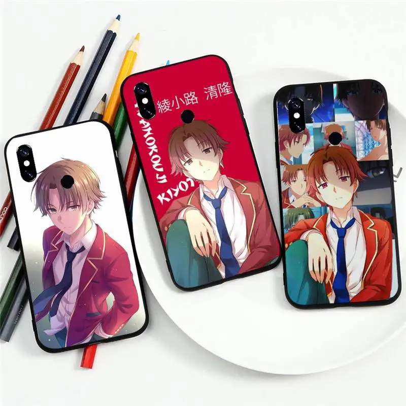 Classroom of the elite Kiyotaka Ayanokouji Phone Case For Xiaomi Redmi note 7 8 9 11 t s 10 A pro lite funda shell coque cover 
Classroom of the elite Kiyotaka Ayanokouji Phone Case For Xiaomi Redmi note 7 8 9 11 t s 10 A pro lite funda shell coque cover