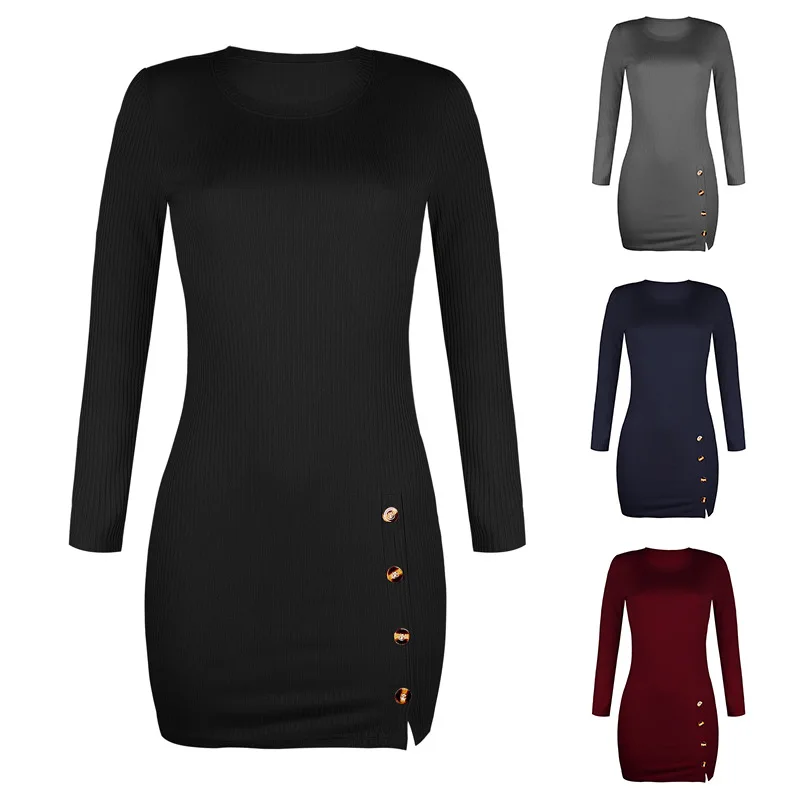 Zoulv 2020 New Fashion Temperament Slim Slim Button Sexy Bag Hip Long Sleeve Dress Party Dress Dresses for Women
Zoulv 2020 New Fashion Temperament Slim Slim Button Sexy Bag Hip Long Sleeve Dress Party Dress Dresses for Women