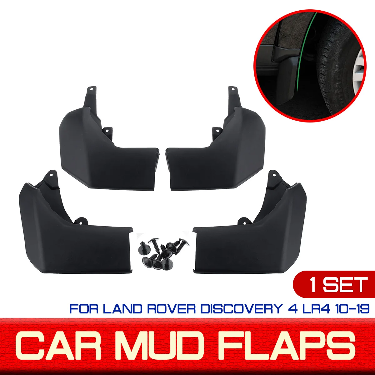 Car Mud Flaps Splash Guards Mudflaps Mudguards Accessories For Land Rover Discovery 4 LR4 2010 2011 2012 2013 2014-2019
Car Mud Flaps Splash Guards Mudflaps Mudguards Accessories For Land Rover Discovery 4 LR4 2010 2011 2012 2013 2014-2019