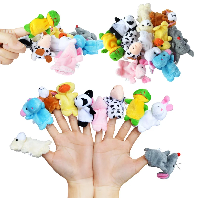 10pcs/lot Plush Animals Finger Set Kid Child Baby Toy Learning Education Pretend Daily Play Story Telling Toys For Children
10pcs/lot Plush Animals Finger Set Kid Child Baby Toy Learning Education Pretend Daily Play Story Telling Toys For Children