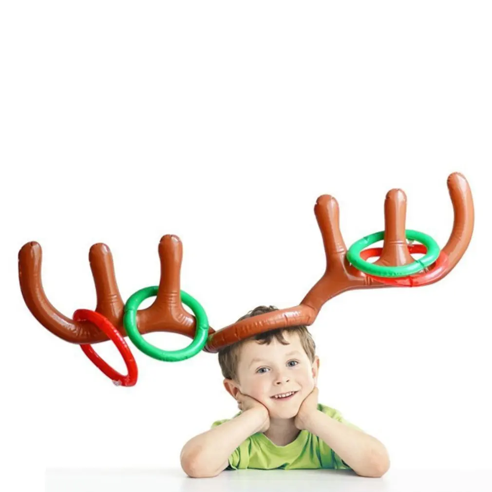 2020 Inflatable Santa Funny Reindeer Antler Deer Head Hat Ring Toss Christmas Holiday Party Game Supplies Toys
2020 Inflatable Santa Funny Reindeer Antler Deer Head Hat Ring Toss Christmas Holiday Party Game Supplies Toys