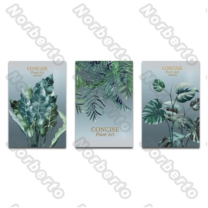 Modern Style Canvas Painting Wall Poster Green Plants and Leaves Letters Concise Plant Art for Living Room and Bedroom Decoratio
Modern Style Canvas Painting Wall Poster Green Plants and Leaves Letters Concise Plant Art for Living Room and Bedroom Decoratio