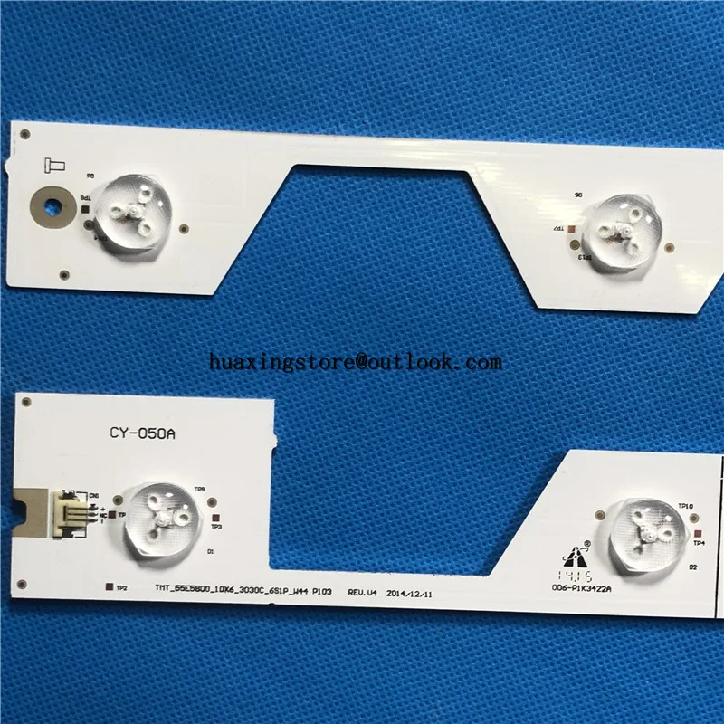 Светодиодная лента для телевизора TCL 55 дюймов D55A561U 4C-LB5506-HR1 4C-LB5506-YH1 55HR330M06A1 B55A858U