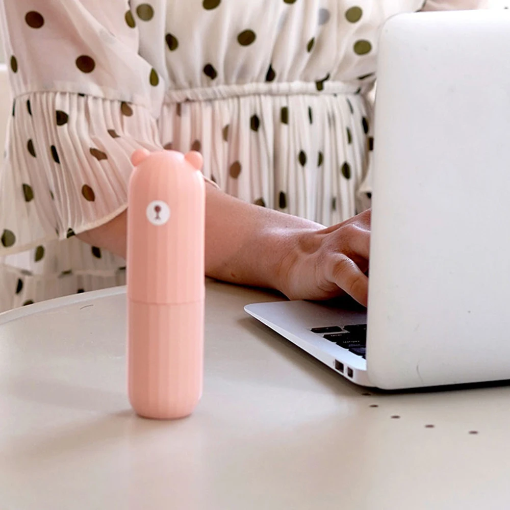 3Life Mini USB Bear Fan Portable Handheld Fan Rechargeable Cute Pocket Vertical Fan Adjustable Wind Power For Travel Office Home
3Life Mini USB Bear Fan Portable Handheld Fan Rechargeable Cute Pocket Vertical Fan Adjustable Wind Power For Travel Office Home