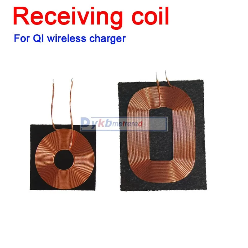 

Receiver Coil for QI Wireless Charger Receiving Coil Magnetic Barrier Sheet Modified Universal Wireless Charging Board
