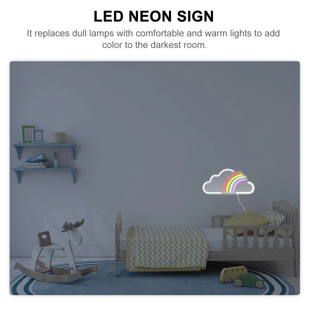 Creative Cloud Shape Neon Light LED Modeling Lamp USB Powered Atmosphere Light
Creative Cloud Shape Neon Light LED Modeling Lamp USB Powered Atmosphere Light