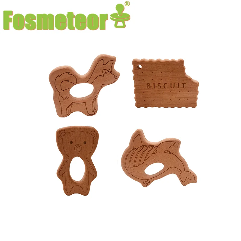 Fosmeteor 1PCS Baby Teether Animal Wood Rings Unicorn Camera Hedgehog Food Grade Wooden Teether Nursing Pendant Teething Toys
Fosmeteor 1PCS Baby Teether Animal Wood Rings Unicorn Camera Hedgehog Food Grade Wooden Teether Nursing Pendant Teething Toys