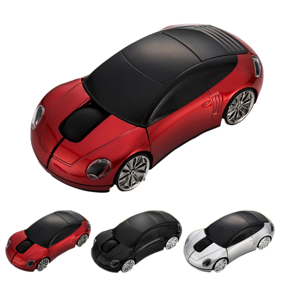 2.4GHz 3D Car Shape Wireless Optical USB Gaming without Battery for PC Laptop (Red) 
2.4GHz 3D Car Shape Wireless Optical USB Gaming without Battery for PC Laptop (Red)
