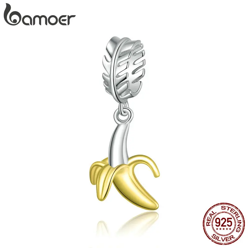 Бусины bamoer для изготовления ювелирных изделий 925 пробы Серебряный Забавный кулон в форме банана для оригинального серебряного браслета DIY браслет SCC1592
Бусины bamoer для изготовления ювелирных изделий 925 пробы Серебряный Забавный кулон в форме банана для оригинального серебряного браслета DIY браслет SCC1592