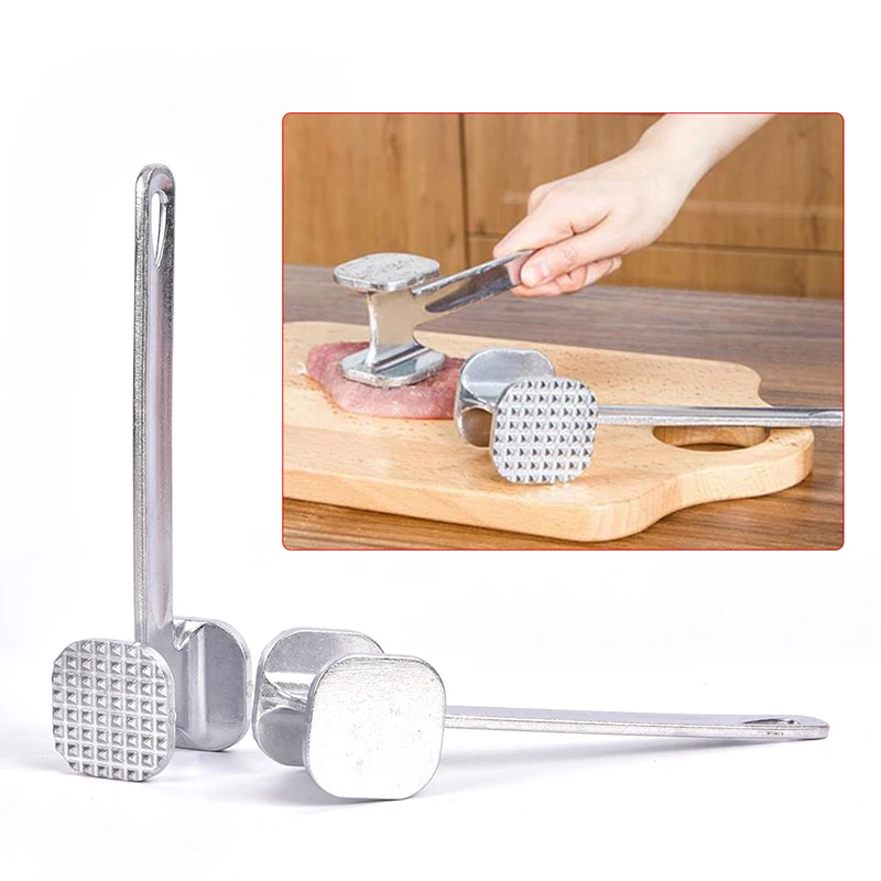 1 шт. молоток из нержавеющей стали для мяса Tenderizer Стейк говядина свинина курятина