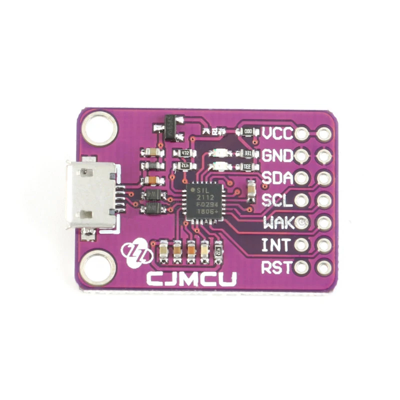 USB to SMBus I2C Communication Module CP2112 Debug Board 2.0 MicroUSB 2112 Evaluation Kit for CCS811 Sensor Module
USB to SMBus I2C Communication Module CP2112 Debug Board 2.0 MicroUSB 2112 Evaluation Kit for CCS811 Sensor Module