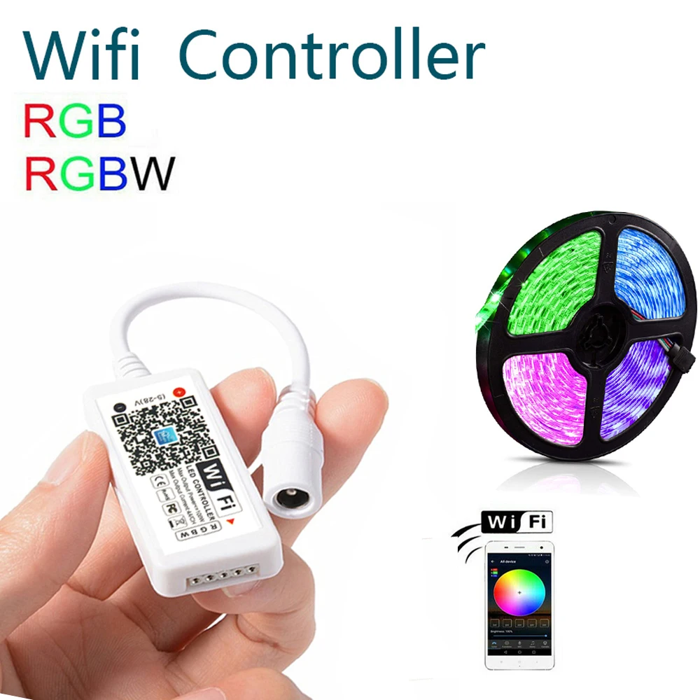 Светодиодная лента, контроллер освещения RGBW с Wi-Fi, умная лампа, 5-28 в, 12 А, 16 млн. цветов, миниатюрный светодиодный контроллер с Wi-Fi, RGBW, 16 А, для к...
Светодиодная лента, контроллер освещения RGBW с Wi-Fi, умная лампа, 5-28 в, 12 А, 16 млн. цветов, миниатюрный светодиодный контроллер с Wi-Fi, RGBW, 16 А, для к...