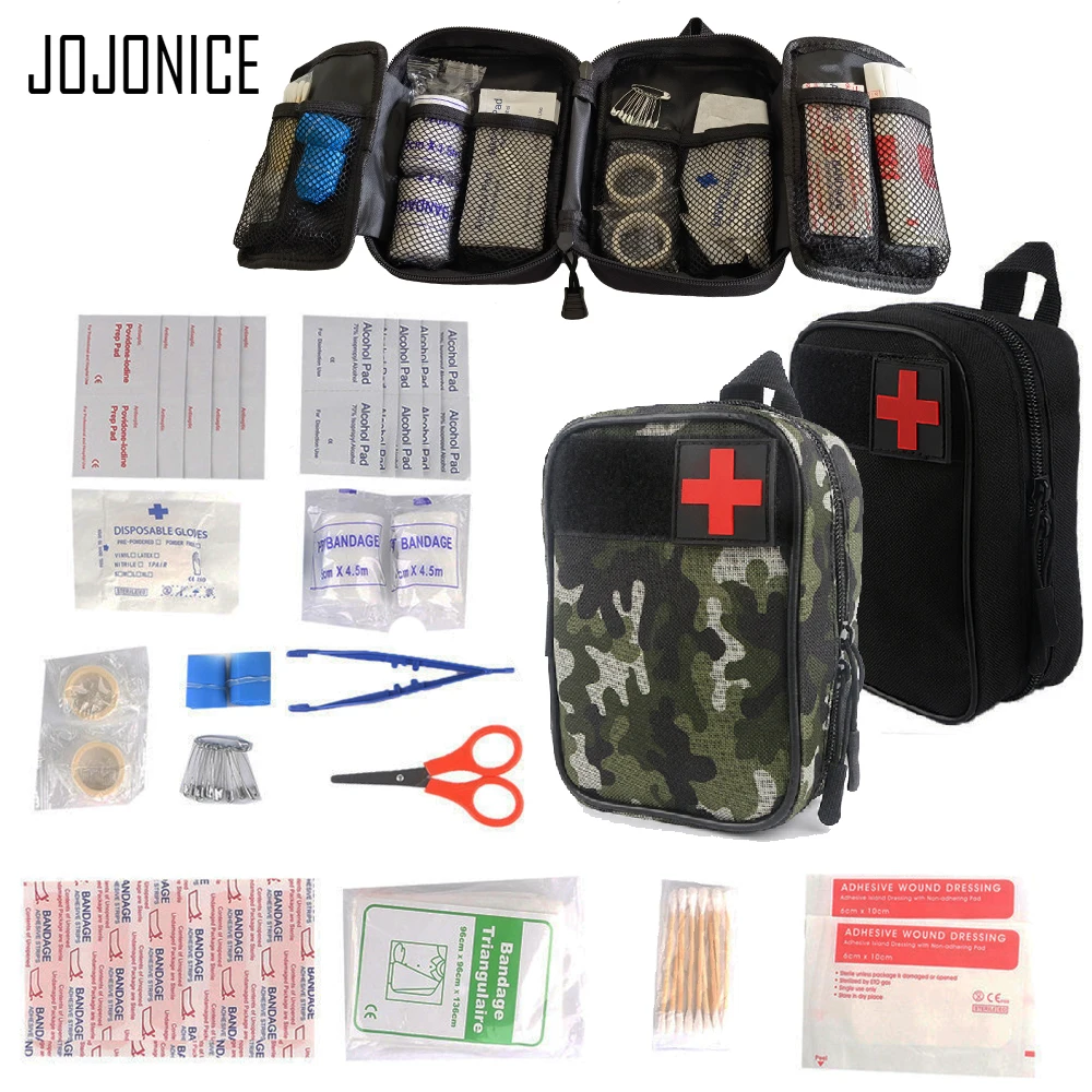 Portable Travel First Aid Kit Outdoor Camping Emergency Medical Bag Bandage Band Aid Survival Kits Self Defense Treatment Bag
Portable Travel First Aid Kit Outdoor Camping Emergency Medical Bag Bandage Band Aid Survival Kits Self Defense Treatment Bag