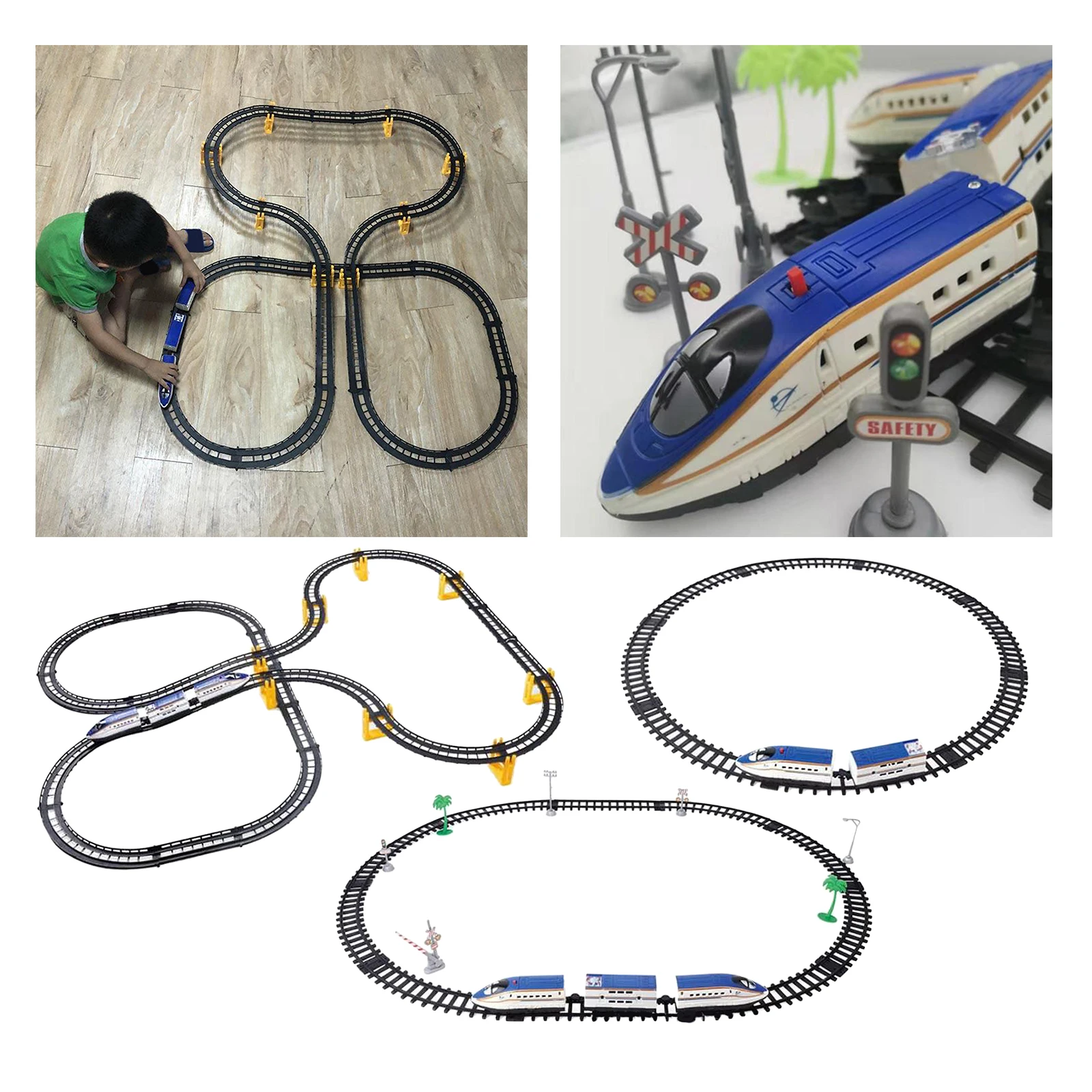 Classic Simulation Train Set Locomotive Road Sign Rail Vehicle Kids Gift Toy 
Classic Simulation Train Set Locomotive Road Sign Rail Vehicle Kids Gift Toy